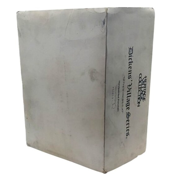 Department 56 Dickens Village Series Nephew Freds Flat Christmas Porcelain - Picture 12 of 13